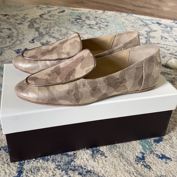 Anthropologie, designer; Etienne Aigner camo flats - Picture 10 of 11